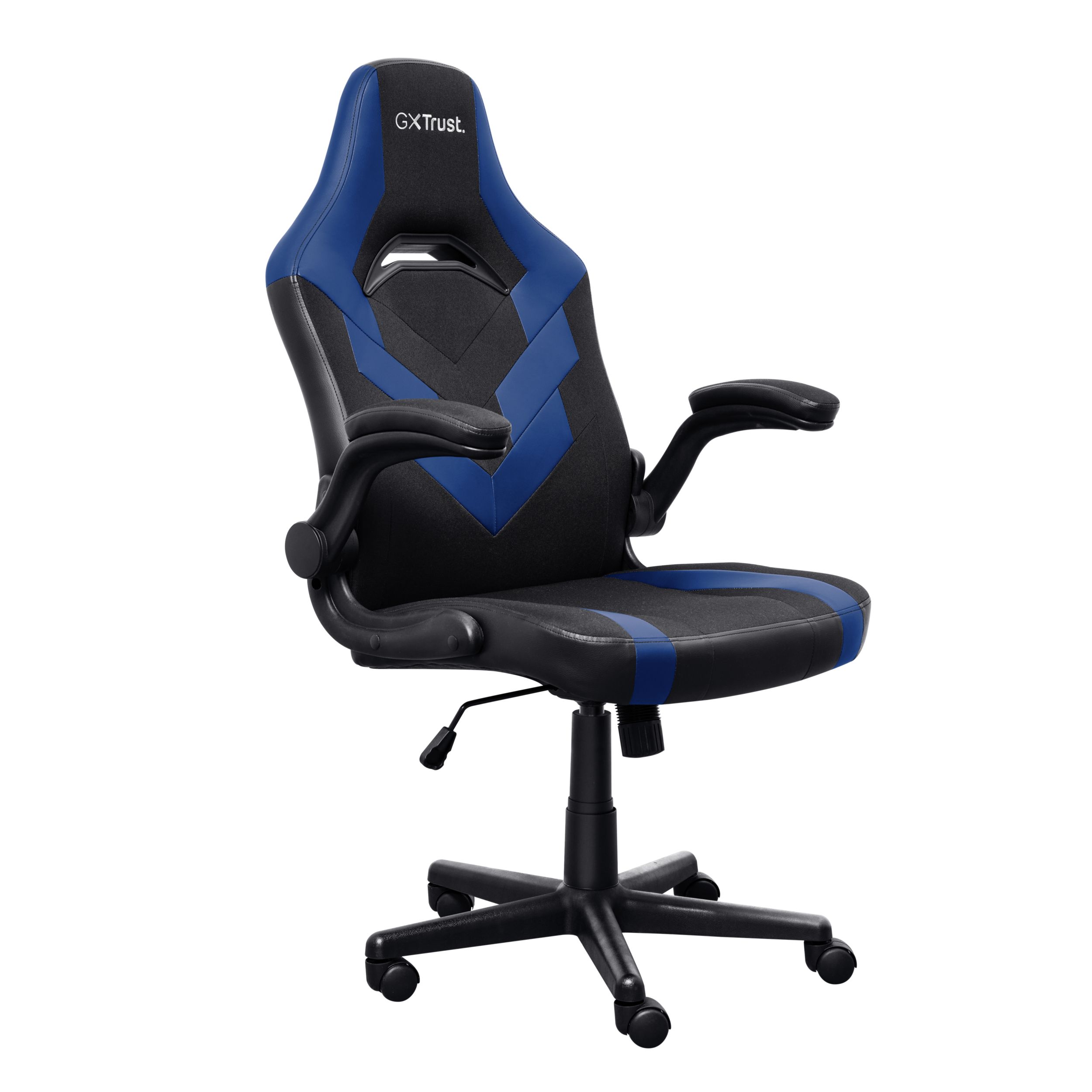 Trust GXT 703B RIYE Gaming Stoel - Zwart/Blauw