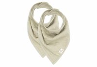 Jollein Dribble/Bandana-slabbetje Katoen Olijf Unisex Baby (0-2 jaar) Patroon Kikker/lusknoopsluiting Rug Ja 245 mm 370 mm 47 g 2 stuk(s) OEKO-TEX Katoen Ja