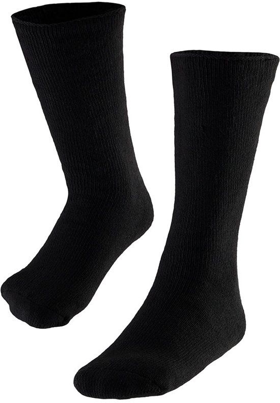 Heatkeeper Thermo sokken heren - 4-Paar - Zwart - Schoenmaat 41-46