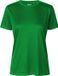 Neutral Damessportshirt 'Performance' met korte mouwen Green - S