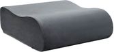 vidaXL Coussin d'assise uni gris 40 x 40 x 13 cm Mousse PU