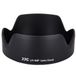 JJC Vervanging zonneklep voor Canon EW-60F omschakelbare tulp lens voor 18-150 mm F3.5-6.3 IS STM en Canon EF-M 18-150mm f/3.5-6.3 IS STM RF-S lens