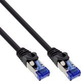InLine® Patchkabel armored, U/FTP, Cat.6A, zwart, 3m
