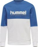 hummel hmlLGC MANFRED SWEATSHIRT Unisex Katoen Ronde hals Colorblock XXS Wit