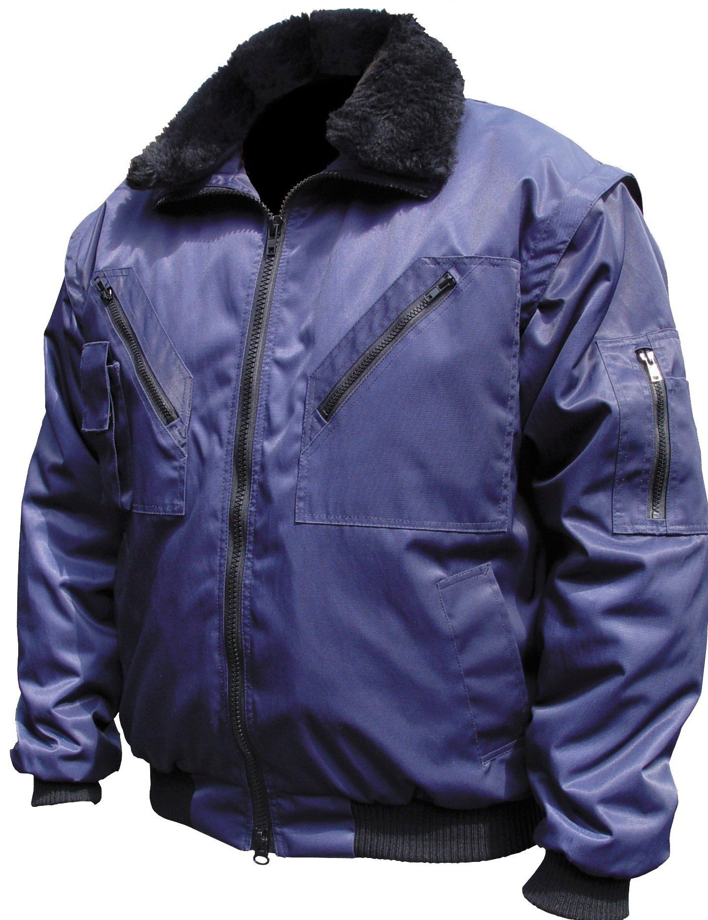 Gevavi Pilot Werkjas Blauw S Heren