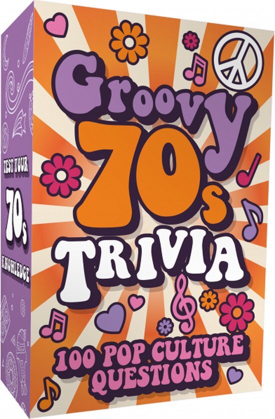Gift Republic Groovy 70s Trivia - Gift Republic Groovy 70s Trivia