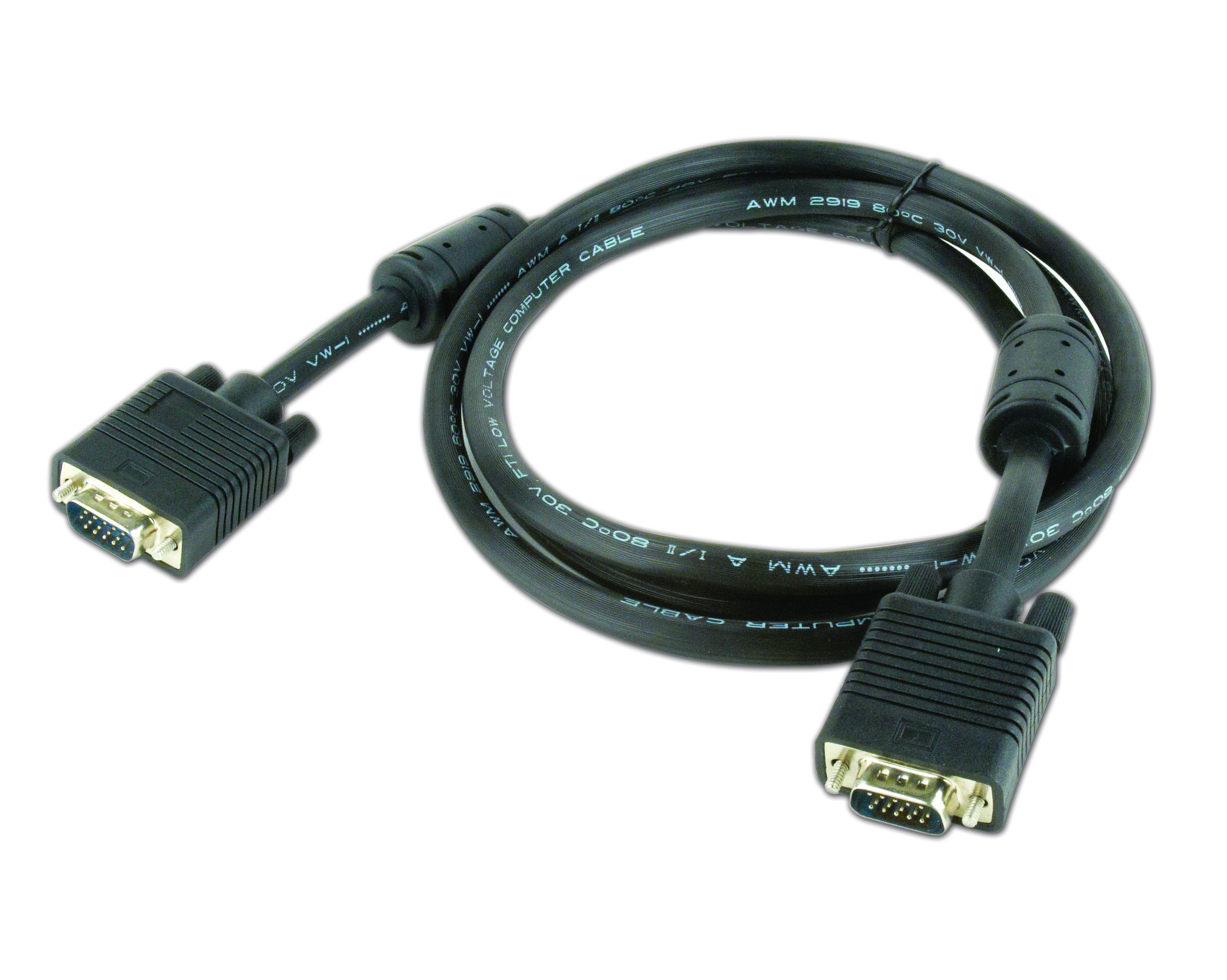 Gembird CC-PPVGA-6B - VGA Kabel - 1.8m - Zwart