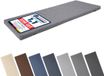 Garronda Coussin de banc 100x40 cm – 4 cm d'épaisseur – hydrofuge et résistant aux UV – Gris
