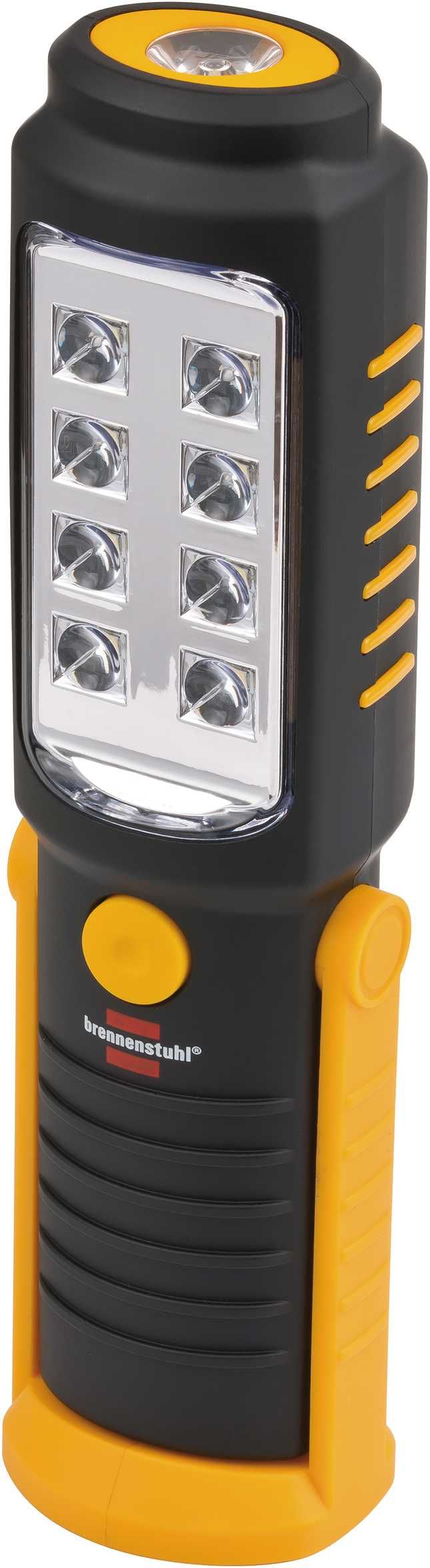 Brennenstuhl LED Zaklamp - Zwart/Geel - 250 Lumen - IP20