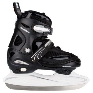 Nijdam 3150 Schaatsen - Maat 38-41 - Unisex - Zwart/Wit