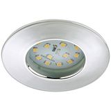 BRILONER - LED-inbouwspot, geen transformator nodig, geringe inbouwdiepte van slechts 30 mm, rond