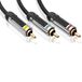 Profigold PROV5302 2m 3x RCA Male to 3x RCA Male Cable