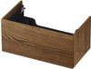 INK - Onderkast 1 Lade Push 2 Open - Massief Eiken Chocolate - 800x450x376 Mm