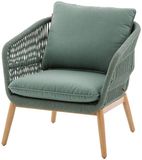 Hespéride Chaise de jardin en aluminium et corde tressée ORISSA