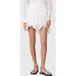 AllSaints Jupe Pamela Snow White Taille: 6