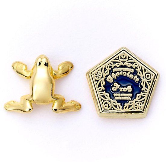 Harry Potter The Carat Shop Harry Potter Chocoladekikker Vergulde Oorbellen