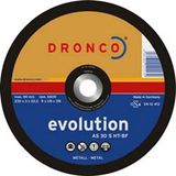 DRONCO AS30S-HT-180 - Metalen schijfschijf AS 30 S-HT Evolutie, 180 x 3 mm