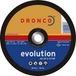 DRONCO AS30S-HT-180 - Metalen schijfschijf AS 30 S-HT Evolutie, 180 x 3 mm
