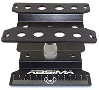 Absima 3000049 3000049-Absima Aluminium montagestandaard zwart, meerkleurig