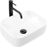 Rea Demi Mini White Opzetwastafel Wit 40,5x31 cm