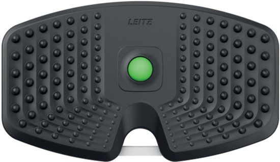 Leitz Ergo Actief Balance Board - Balansbord - Ergonomisch Wiebelbord - met Massagebal - Donkergrijs