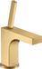 Hansgrohe AXOR Citterio Einhebel-Waschtischmischer 90, Zugstangen-Ablaufgarnitur, für Handwaschbecken, 39035250, Gold