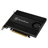 Silverstone SST-ECM40 Adapterkaart PCIe 4.0 x16 naar 4x M.2 NVMe SSD