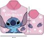 Disney Lilo & Stitch Poncho - Rose - Taille unique