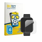 BROTECT Screenprotector 6 Stuks voor Vornix Smartwatch 1.85" Transparant