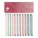 KnitPro Dreamz naaldenset met enkele punt - 11 paar 25 cm breinaalden met één uiteinde Dreamz Grande-set, kleurgecodeerd voor beginners, professionals en cadeauset