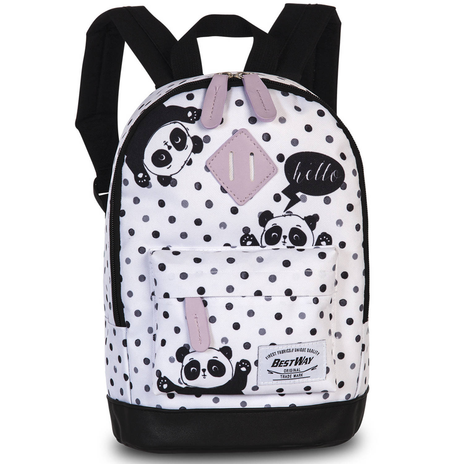 Simbashop Peuterrugzak, Hello Panda - 29 x 21 x 13 cm - Polyester