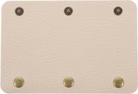 Merkloos / Sans marque Wan GmbH Handvat Beschermers - Bagage Handvat - Comfortabel Dragen - PU Leer Materiaal - 5.11 x 3.54 Inch - Beige