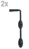 Alberts 839154 Vloerklug Ovado, grijs