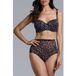 Marlies Dekkers Night Fever Noir Rose Léopard Soutien-gorge balcon Taille : 70B