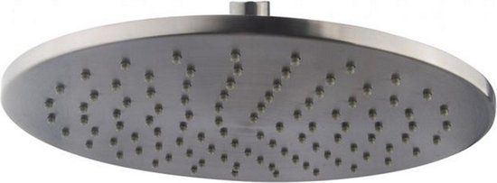 Wiesbaden Caral hoofddouche rond 25 gunmetal