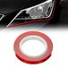 Quattroerre 10800 Stripes Adesive Eyeliner voor koplampen, auto, rood