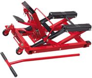 Cartrend motorlift, hydraulisch systeem, 680 kg draagkracht, rood