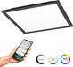 EGLO connect.z Moradillo Smart LED Paneel - 29.5 x 29.5 cm - Zwart - Instelbaar RGB & wit licht - Dimbaar - Zigbee