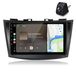 SUZUKI SWIFT 4 (2011-2017) Radio Android avec CarPlay, Android Auto, Navigation, Bluetooth, DAB+, Caméra de recul, Écran 9 pouces et 64 Go de stockage