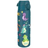 ION8 Lichtgewicht Stalen Waterfles, 600 ml/20 oz, Zonder Isolatie, Lekvrij, Makkelijk te Openen, Veilige Vergrendeling, Vaatwasserbestendig, Hygiënische Flipcover, Draaggreep, Duurzaam, Draken