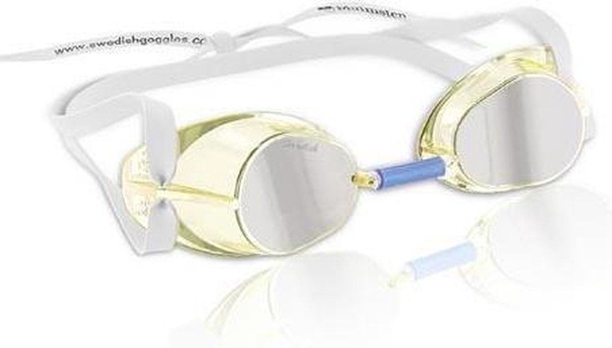 MALMSTEN Zwembril Jewel Collection unisex wit/goud