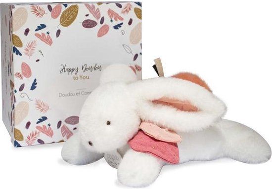 Happy DouDou et Compagnie Happy Glossy knuffel konijn - DC3736