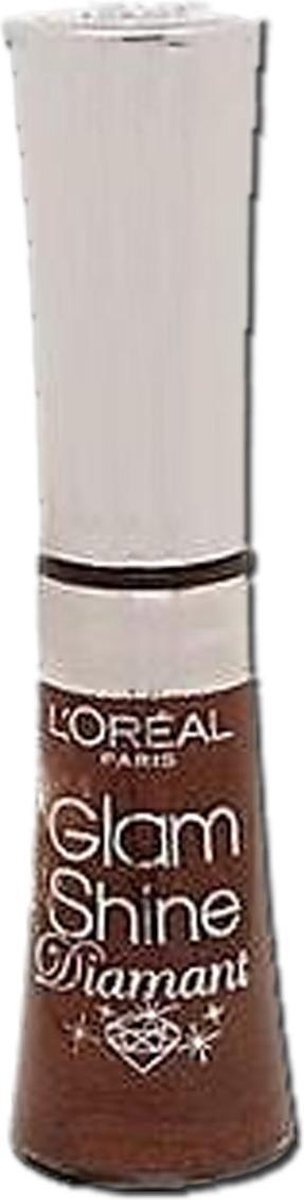 L'Oréal Glam Shine Diamant lipgloss 169 Brown Carat.