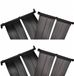 vidaXL Panneaux solaires chauffants pour piscine 4 pièces 80x620 cm