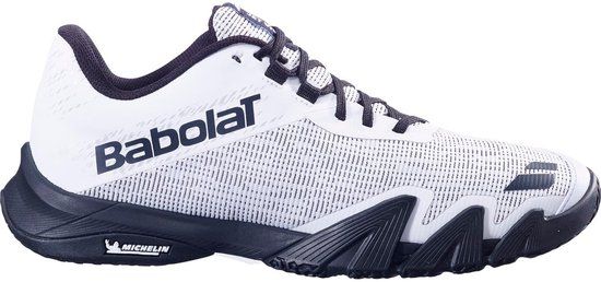 Babolat Jet Viva Padel Schoenen Wit/Zwart Synthetisch Rubber Volwassenen AG