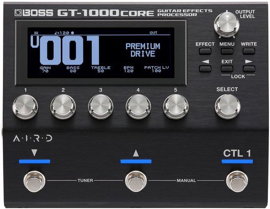 Boss GT-1000 Core - Gitaar effect processor - Zwart