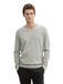TOM TAILOR Pullover gris chiné
