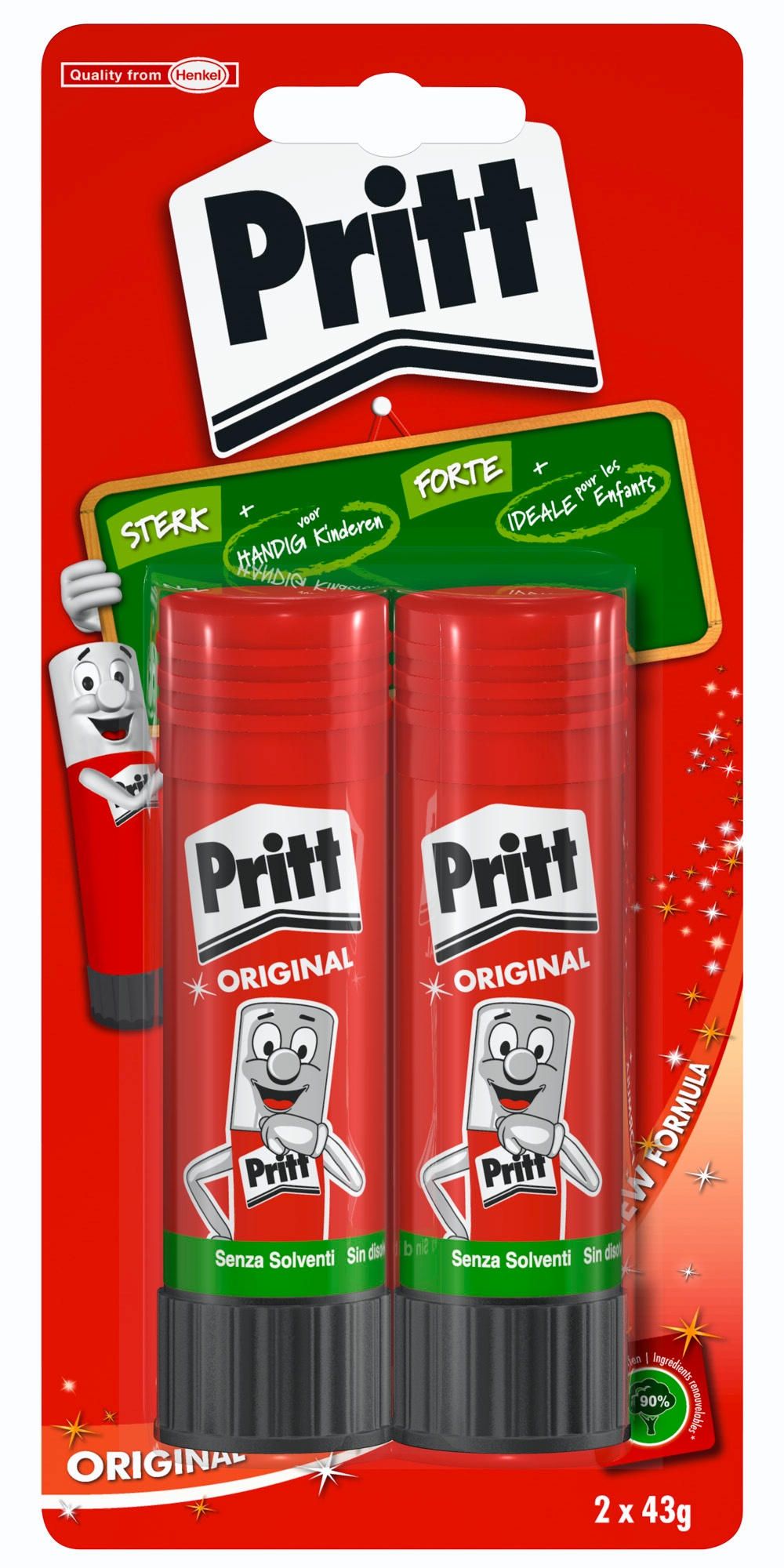 Pritt Originele lijmstift - 2 stuks