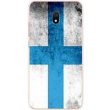 Marseille vlag Siliconen hoesje compatibel met Xiaomi Redmi 8A