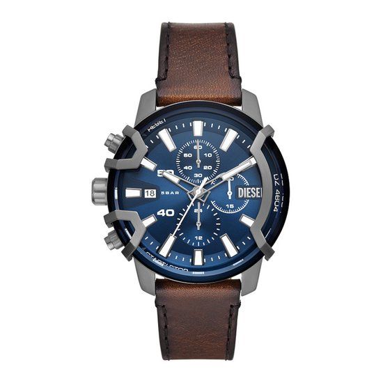 Diesel Griffed DZ4604 Herenhorloge - 42 mm - Blauw